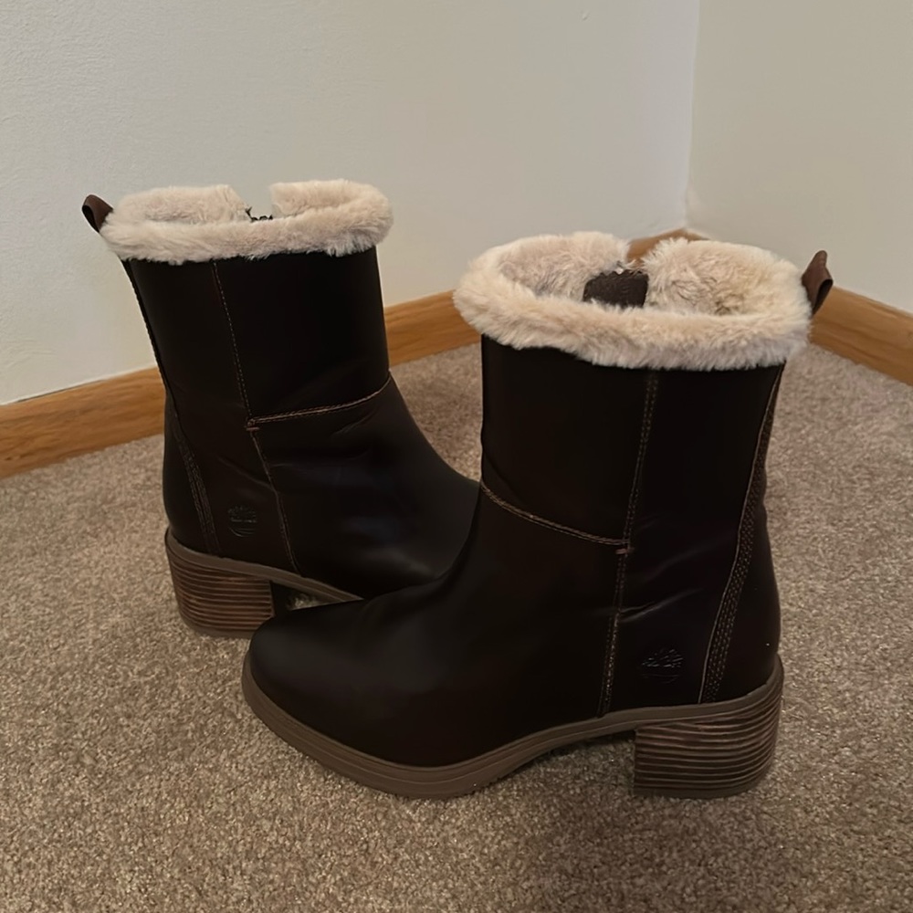 Timberland leather boots